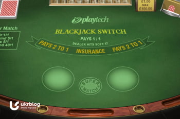 Повний посібник з Blackjack Switch